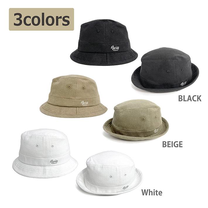 Well-Tailored / ウェルテイラード 2WAY BUCKET HAT (WL-2306) バケットハット ポークパイハット ワンポイント刺繍 レディース メンズ ブランド | Well-Tailored | 01
