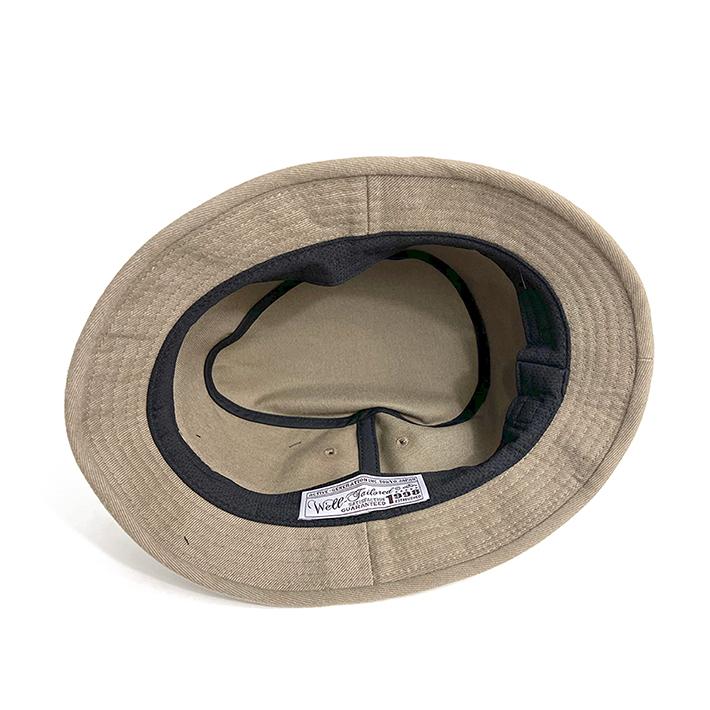 Well-Tailored / ウェルテイラード 2WAY BUCKET HAT (WL-2306) バケットハット ポークパイハット ワンポイント刺繍 レディース メンズ ブランド | Well-Tailored | 08