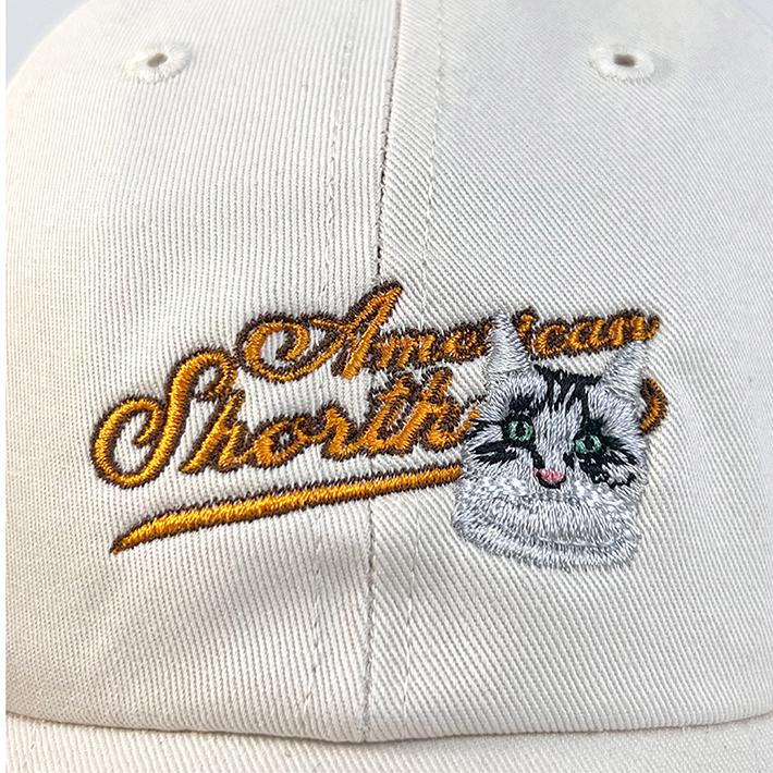 Well-Tailored / ウェルテイラード ANIMAL LOW CAP (WL-2310) 猫 犬 ワンポイント刺繍 動物刺繍 アニマル刺繍 ローキャップ レディース メンズ ブランド | Well-Tailored | 05