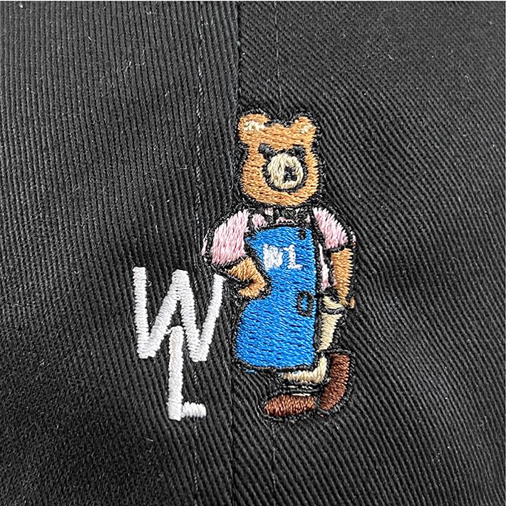 Well-Tailored / ウェルテイラード WELL-BEAR CAP (WL-2323) クマ ワンポイント刺繍 刺繍キャップ アニマル刺繍 ローキャップ レディース メンズ ブランド | Well-Tailored | 03