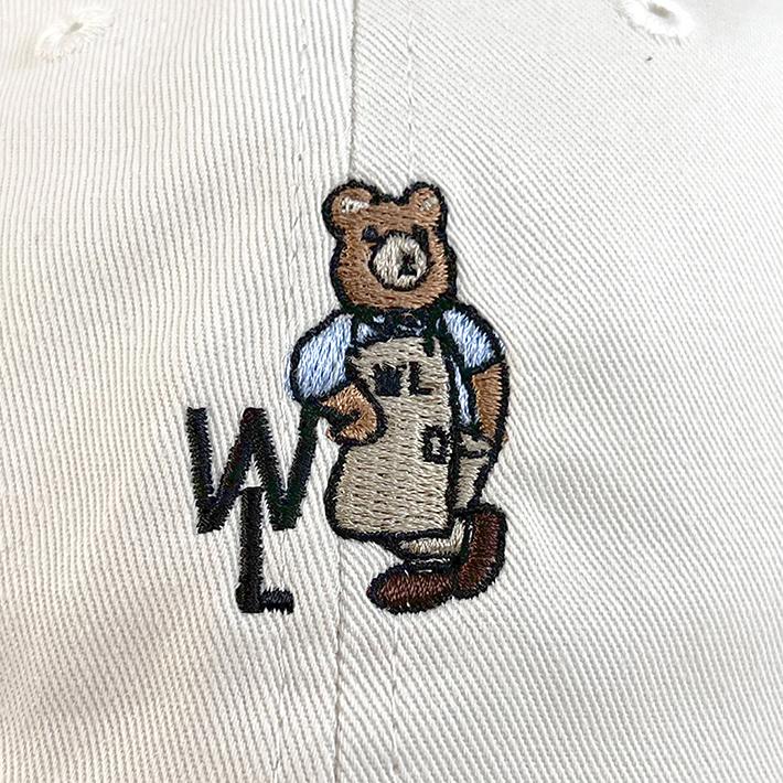 Well-Tailored / ウェルテイラード WELL-BEAR CAP (WL-2323) クマ ワンポイント刺繍 刺繍キャップ アニマル刺繍 ローキャップ レディース メンズ ブランド | Well-Tailored | 05