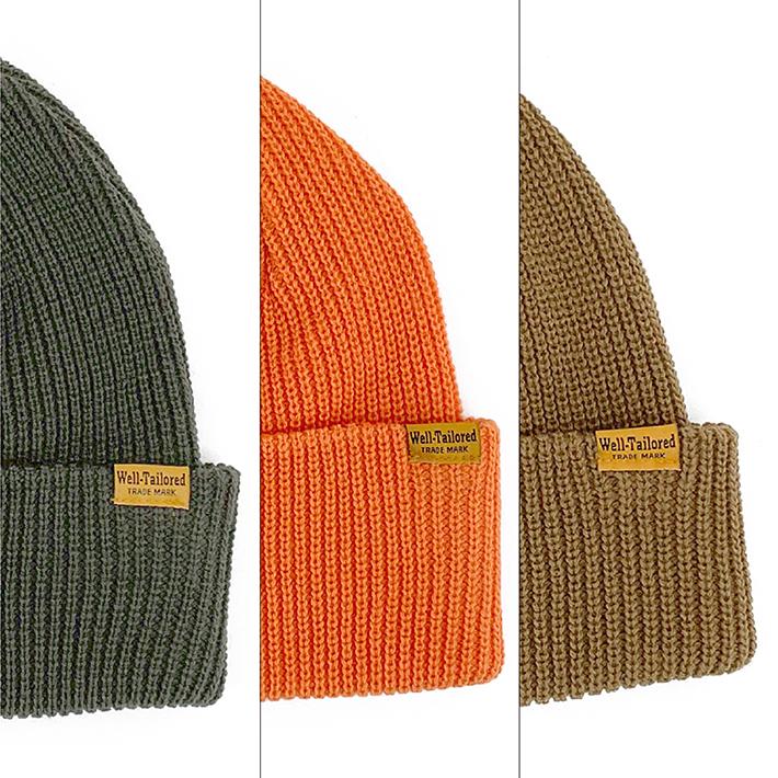 Well-Tailored/ ウェルテイラード STANDARD KNIT WATCH ニットワッチ ニット帽 ワンポイント  春 夏 秋 冬 キャンプ アウトドア レディース メンズ ブランド | Well-Tailored | 07