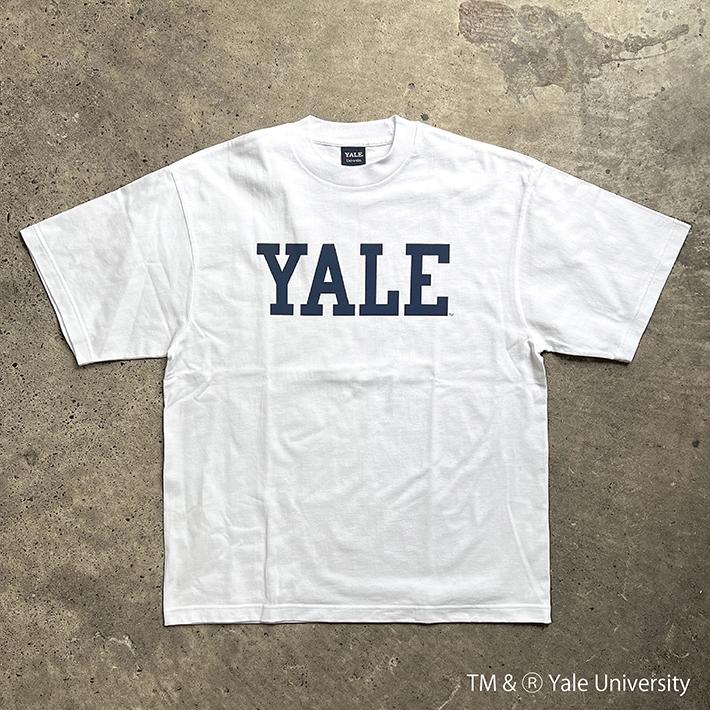 YALE イェール Over-Sized College T-Shirt ビッグシルエット カレッジ Tシャツ 7.1oz ラギットT メンズ レディース カレッジ ロゴ アメカジ ブランド｜activegeneration｜03