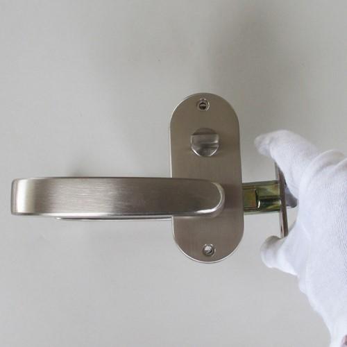 マツ六 ゲート GATE レバーハンドル MJレバー MJL−24−4K−N ニッケル 表示錠 バックセット50mm・60mm