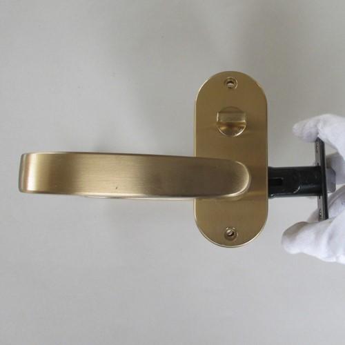マツ六 ゲート GATE レバーハンドル MJレバー MJL−24−4K−SG 表示錠 サテンゴールド バックセット50mm・60mm