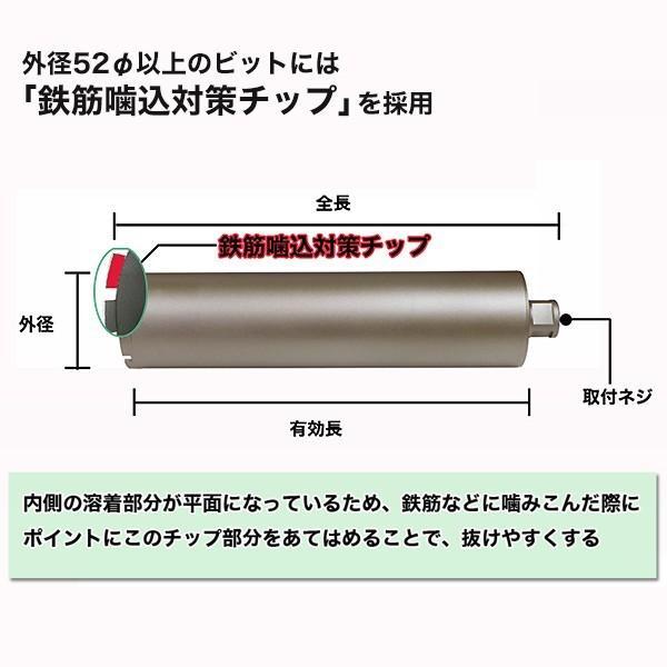 コアビット M27 90φ 270L 湿式 : アクティブ ストア - 通販 - Yahoo