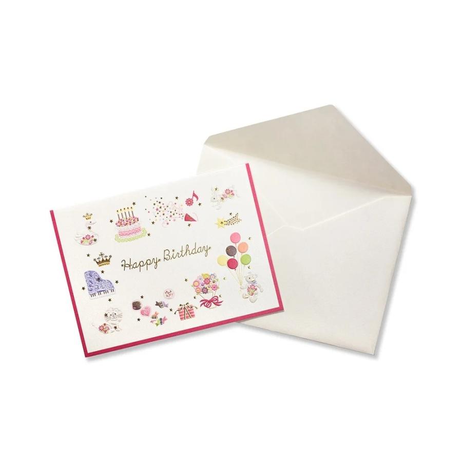 G.C.PRESS　カード　BIRTH　プレジール　ベリー　006-20｜封筒・中紙付き 誕生日 バースデーカード お祝い |  | 01