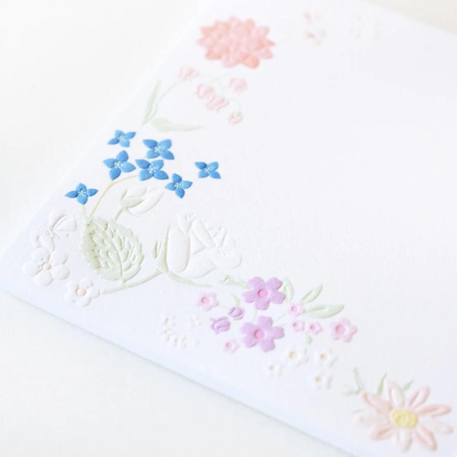 G.C.PRESS　付箋カード　シエル　コローレ　020-07｜文房具 ラッキーモチーフ シンプル ワンポイント ギフト 添え状 |  | 03