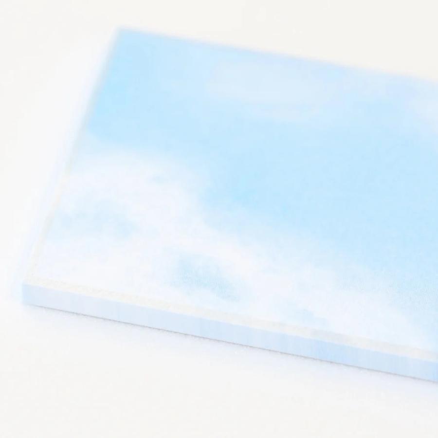 G.C.PRESS　付箋　空　021-01｜文房具 青空 快晴 シンプル カジュアル 水色 |  | 02