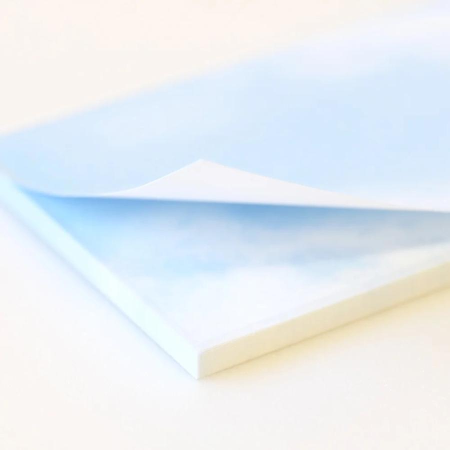 G.C.PRESS　付箋　空　021-01｜文房具 青空 快晴 シンプル カジュアル 水色 |  | 03