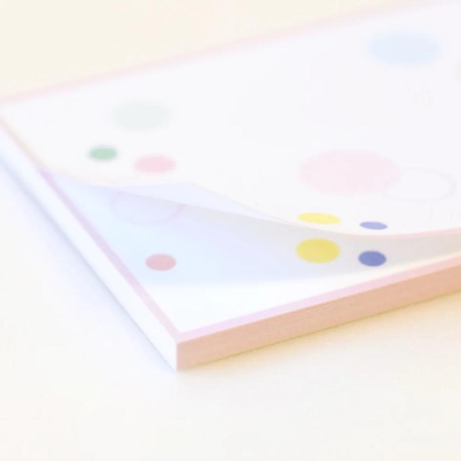 G.C.PRESS　付箋　水玉　021-04｜文房具 ポップ カラフル かわいい シンプル カジュアル |  | 03
