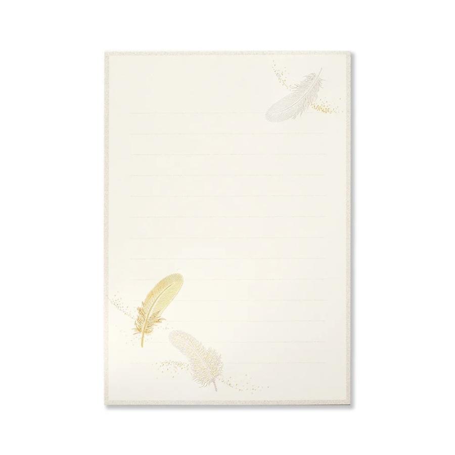 G.C.PRESS　メッセージレターセット　羽根　洋２　031-16 |  | 01