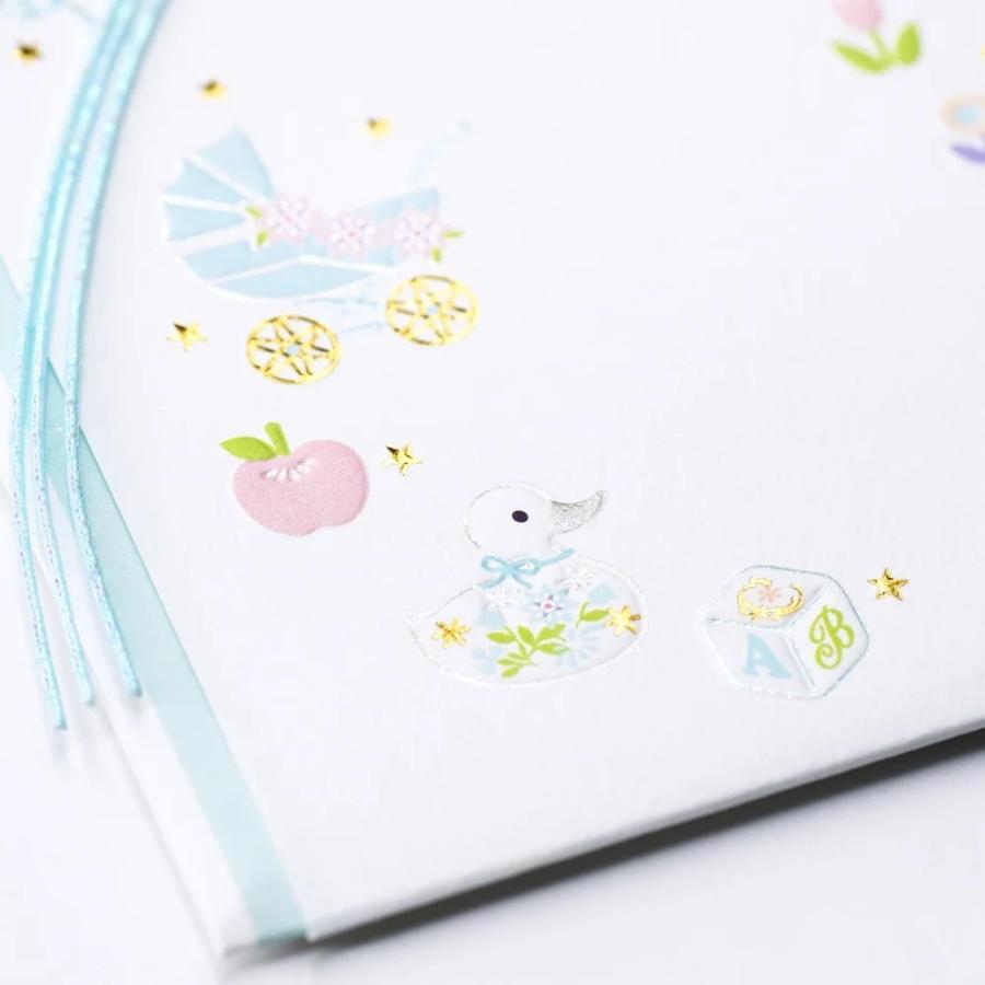 G.C.PRESS 祝儀袋 ご出産お祝 プレジール ペールブルー 059-14 |  | 05