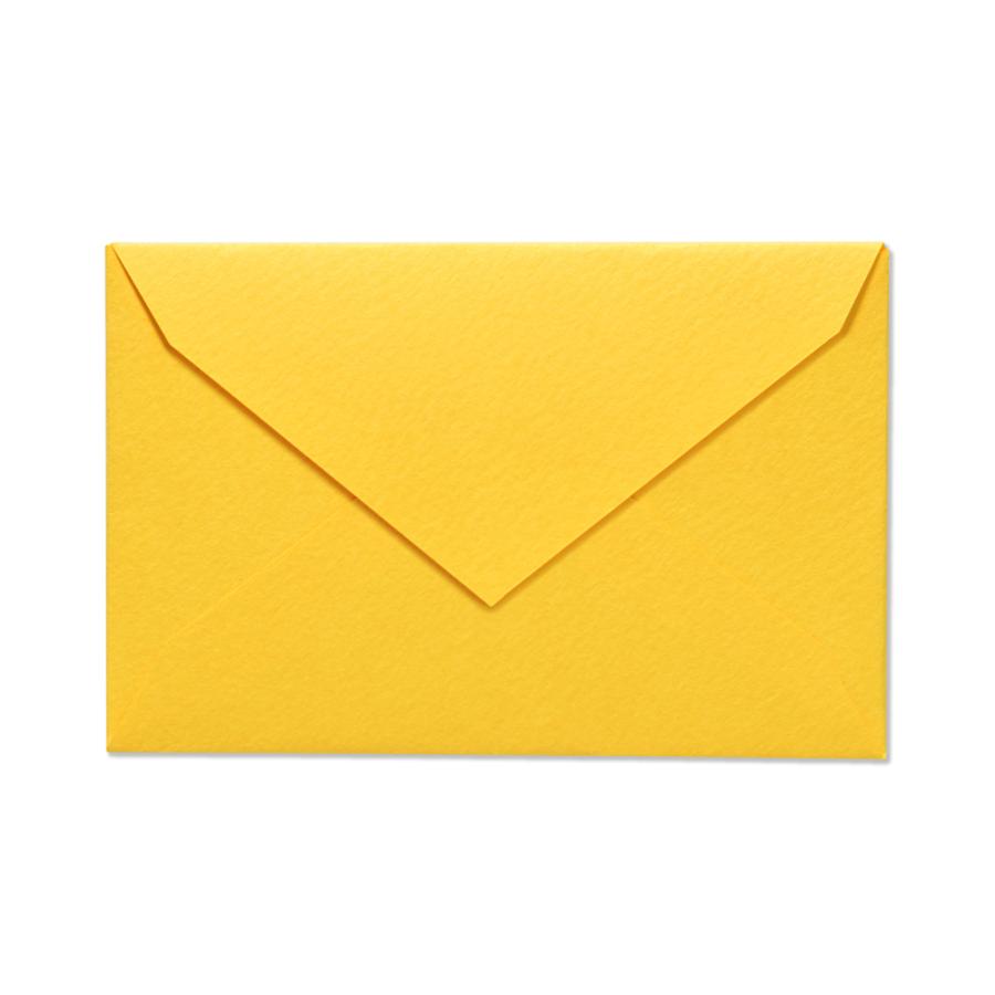 G.C.PRESS　ミニメッセージカード封筒　イエロー　079-31｜文房具 レター ミニ封筒 黄色 フォーマル 結婚式 ギフト | 