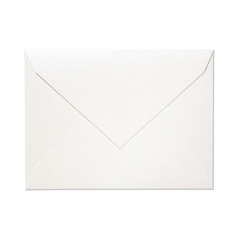 G.C.PRESS　ふみ揃え封筒 光沢 シルキーパール　082-48｜文房具 シンプル ミニ封筒 カラー封筒 白 無地 柄なし | 