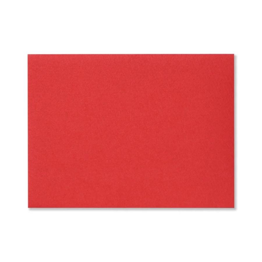 G.C.PRESS　ふみ揃えカラー封筒　ピュアレッド　082-52｜文房具 カラー封筒 ミニ封筒 赤 あか レッド 赤い封筒 シンプル |  | 01