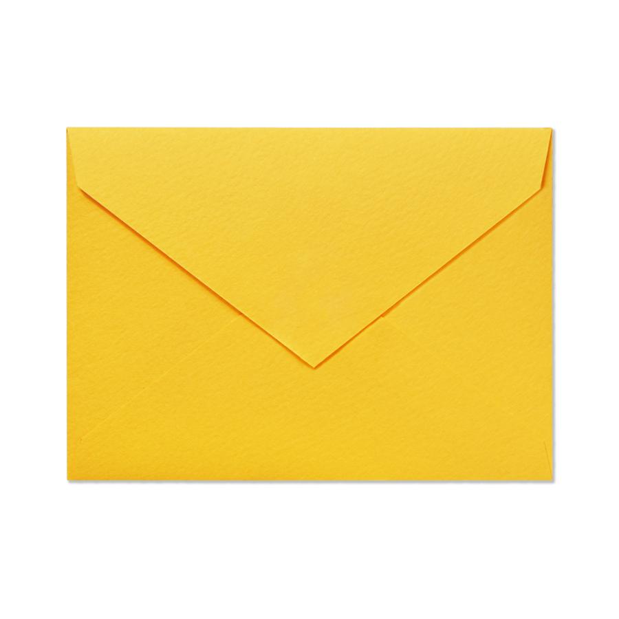 G.C.PRESS　ふみ揃えカラー封筒　イエロー　082-58｜文房具 レター ミニ封筒 黄色 フォーマル 結婚式 ギフト | 