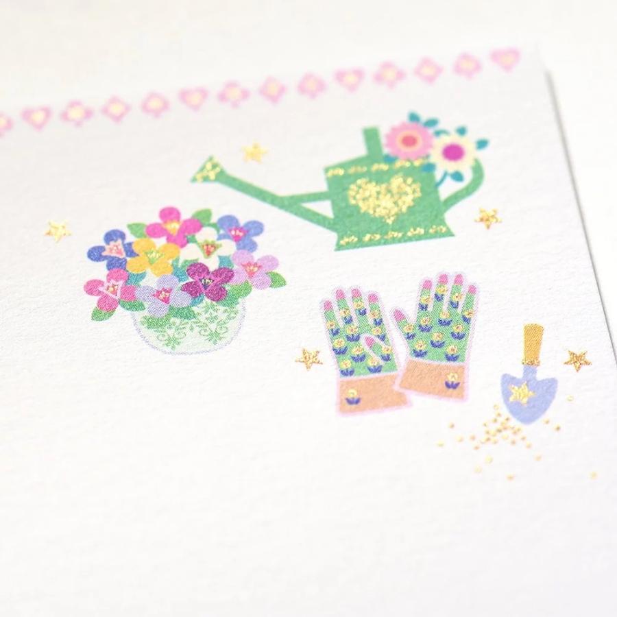 G.C.PRESS　ふみ揃え便箋　プレジール　モン　ファヴォリ　084-58｜文房具 ラッキーモチーフ 音楽 手芸 かわいい ピンク ハート |  | 06