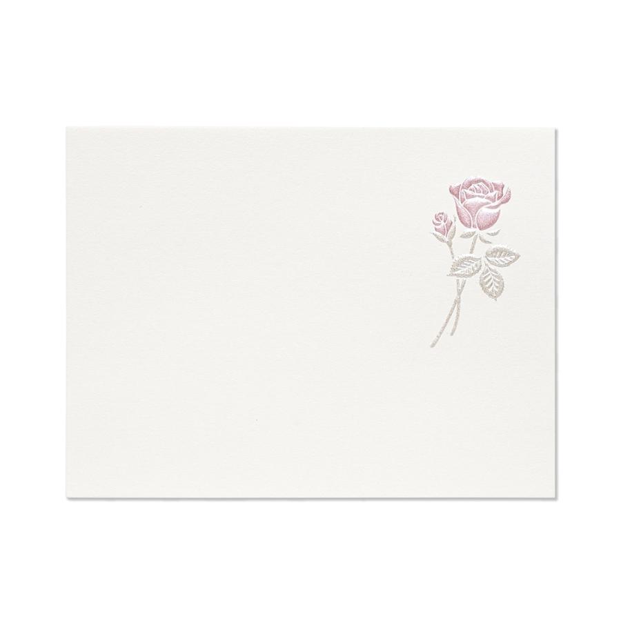 G.C.PRESS　ふみ揃え便箋　ローズタンドル　084-75｜便箋 レター ミニ便箋 ローズ バラ 薔薇 誕生日 母の日 父の日 ギフト |  | 01