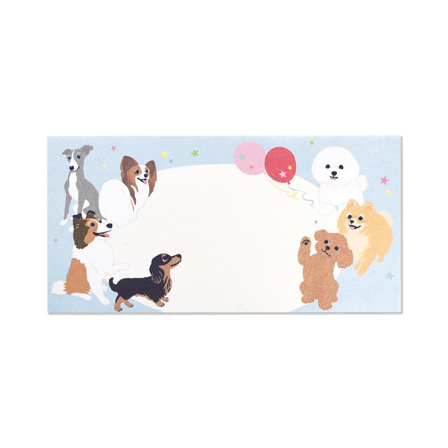 G.C.PRESS　プチメッセージパッド　マイドッグ　095-25｜便箋 一筆箋 犬 いぬトイプードル チワワ シバ ダックス |  | 01