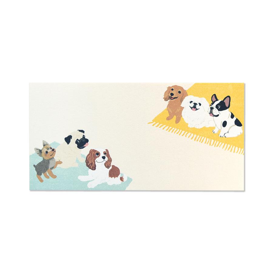 G.C.PRESS　プチメッセージパッド　マイドッグ　095-25｜便箋 一筆箋 犬 いぬトイプードル チワワ シバ ダックス |  | 02