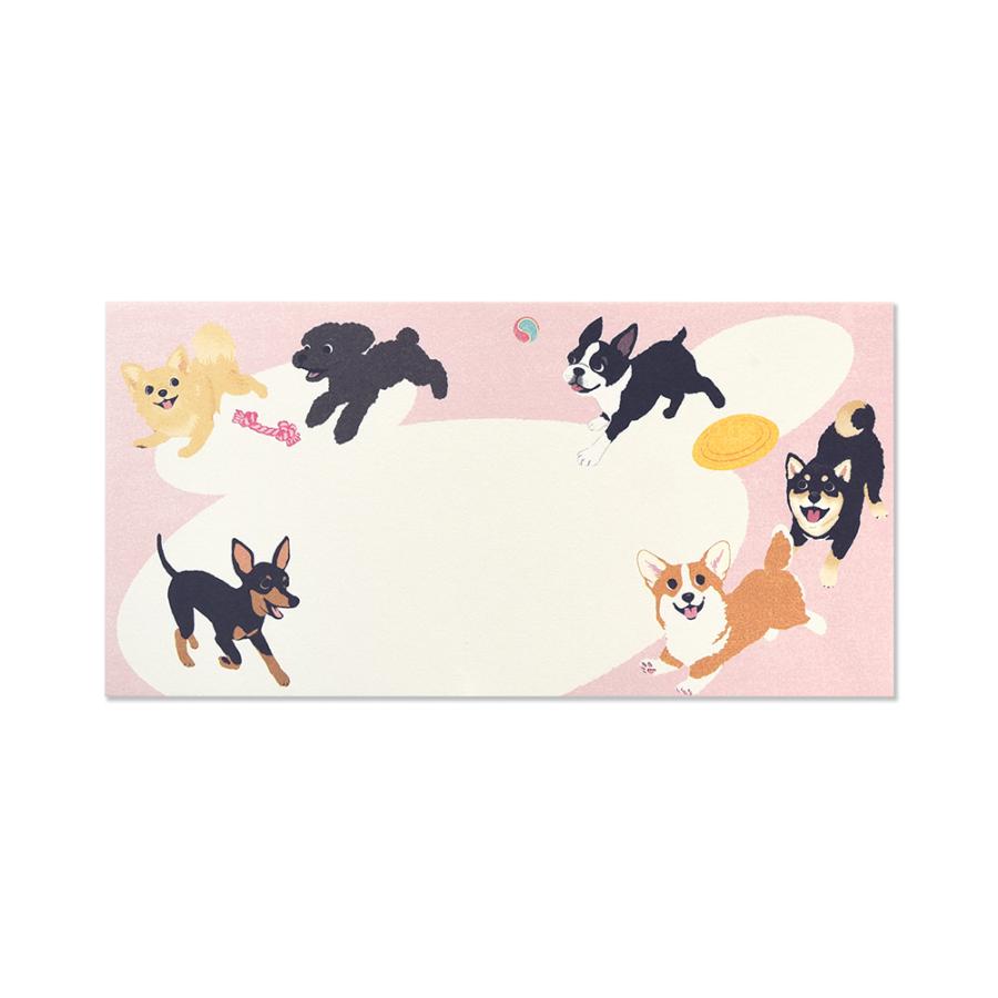 G.C.PRESS　プチメッセージパッド　マイドッグ　095-25｜便箋 一筆箋 犬 いぬトイプードル チワワ シバ ダックス |  | 03