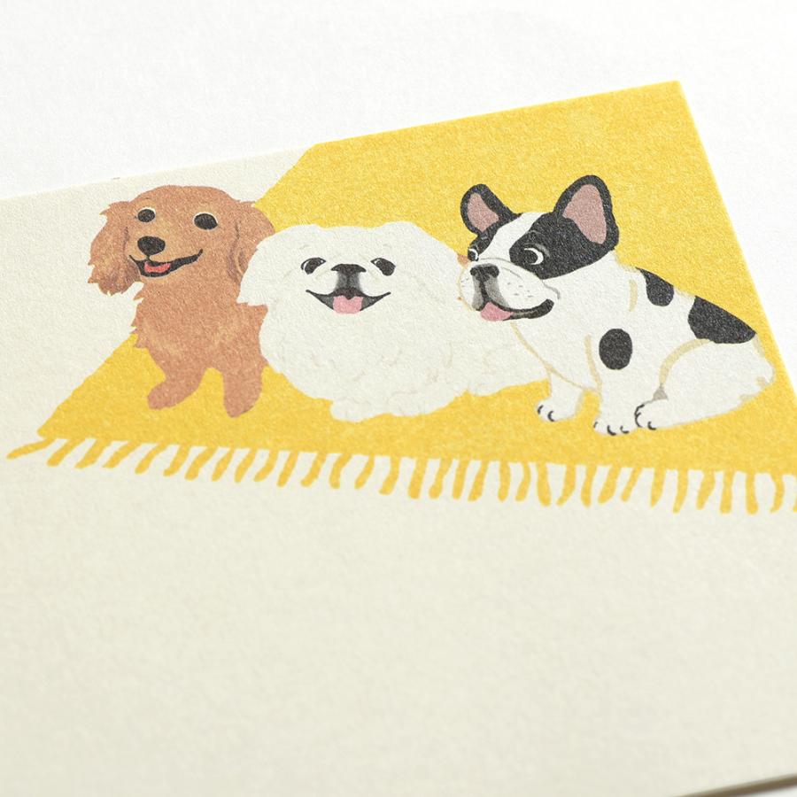 G.C.PRESS　プチメッセージパッド　マイドッグ　095-25｜便箋 一筆箋 犬 いぬトイプードル チワワ シバ ダックス |  | 08