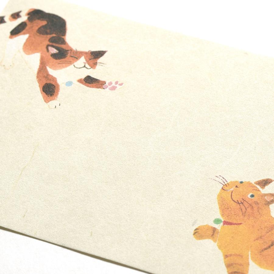 G.C.PRESS　プチメッセージパッド　うちの猫　095-28｜便箋 一筆箋 猫 ねこ ハチワレ キジトラ サバトラ 黒ネコ 茶トラ 黒猫 |  | 07
