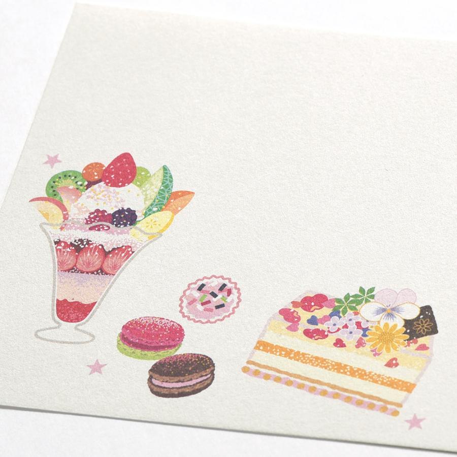 G.C.PRESS　プチメッセージパッド　プレジール　セ・シャルマン　095-30｜便箋 一筆箋 紅茶 ピアノ 編み物 花束 園芸 お菓子 |  | 05