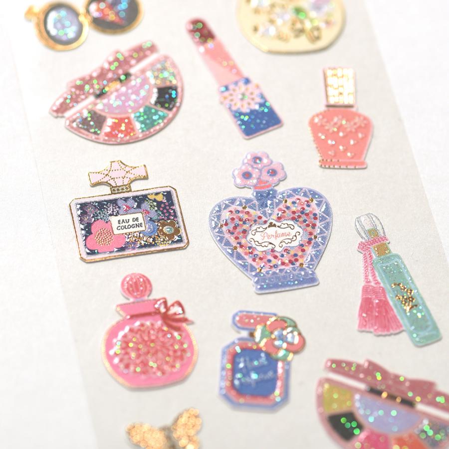 シール　コスメ　LIKE IT!　133-63｜文房具 デコレーション ギフト 趣味 プレゼント 化粧品 ネイル かわいい 母の日 |  | 02
