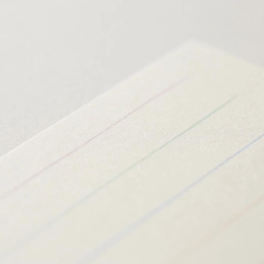 G.C.PRESS　一筆箋　紙司撰　侘彩　249-05｜文房具 柄なし シンプル 縦罫線 たて罫線 御礼 お礼 礼状 仕事 |  | 02