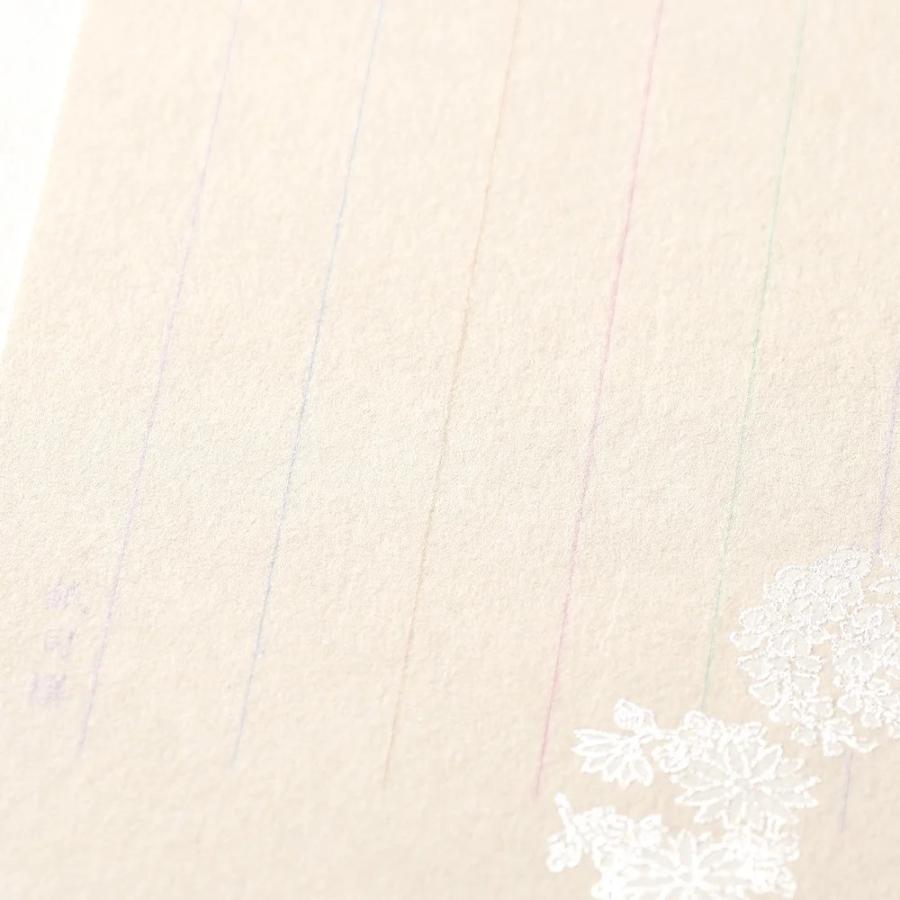 G.C.PRESS　一筆箋　紙司撰　花丸文　タテ罫　249-43｜文房具 伝統模様 和柄 和風 和紙 日本 花柄 植物 草花 |  | 04