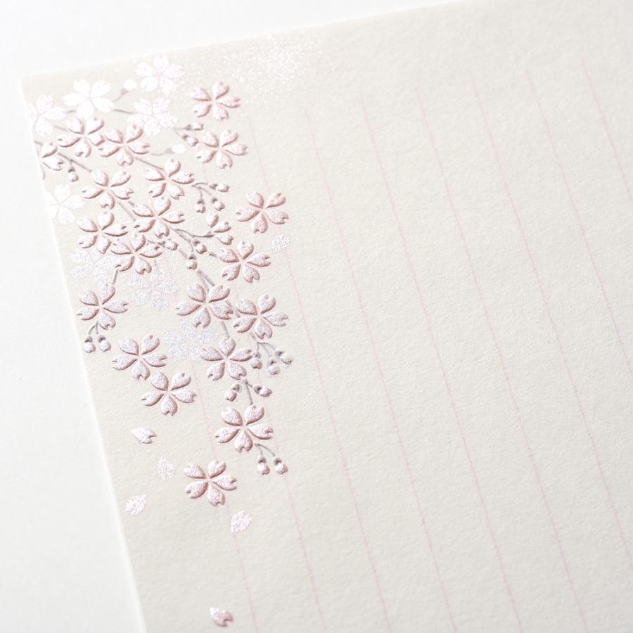 G.C.PRESS　便箋　花霞　Ａ５　256-32｜文房具 手紙 桜 花柄 春 ギフト |  | 02
