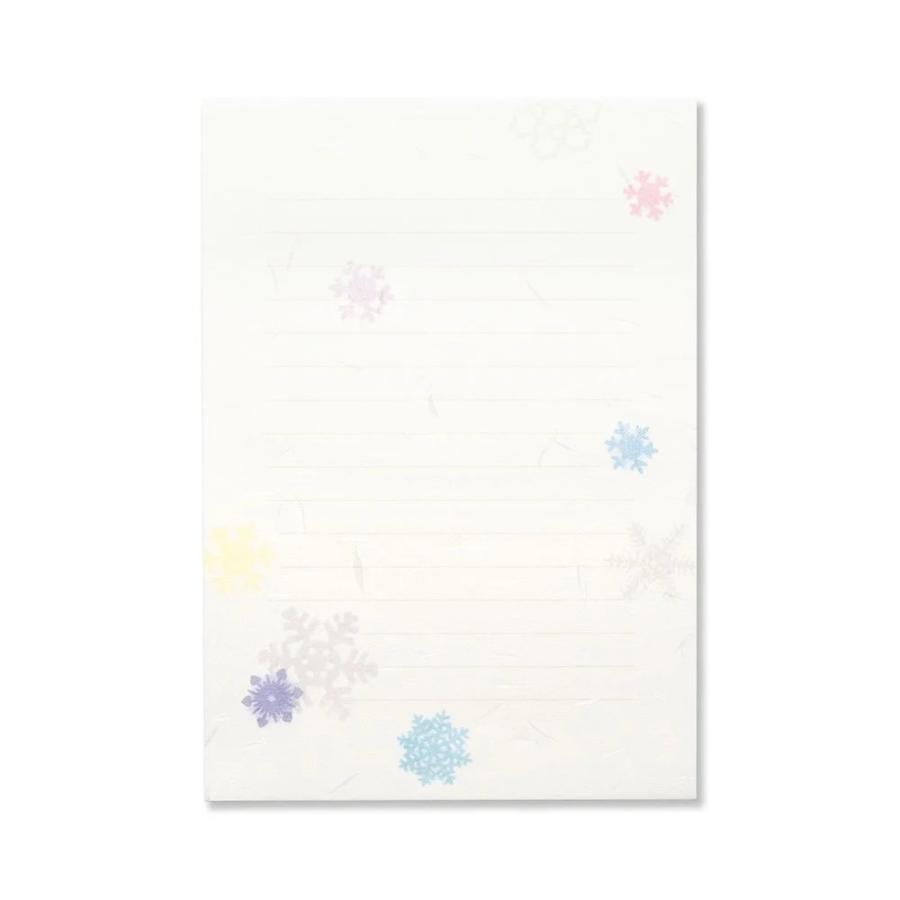 G.C.PRESS　便箋　紙司撰　Ａ５・雪花双紙　ヨコ罫　259-20 |  | 01