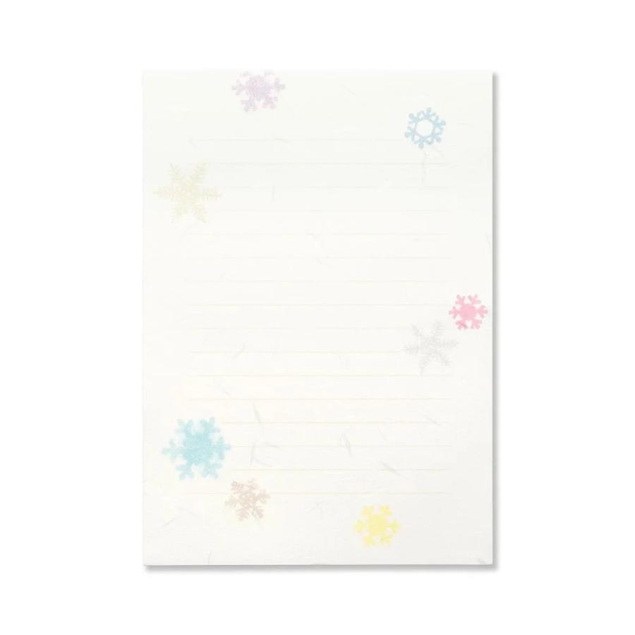 G.C.PRESS　便箋　紙司撰　Ａ５・雪花双紙　ヨコ罫　259-20 |  | 02