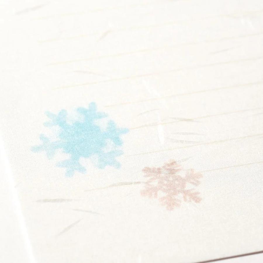 G.C.PRESS　便箋　紙司撰　Ａ５・雪花双紙　ヨコ罫　259-20 |  | 05