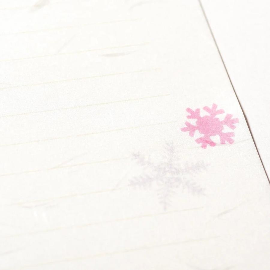 G.C.PRESS　便箋　紙司撰　Ａ５・雪花双紙　ヨコ罫　259-20 |  | 06