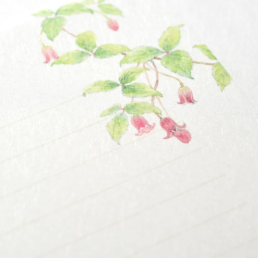 G.C.PRESS　便箋　紙司撰　四季の散歩道・藍　ヨコ罫　261-46 |  | 08