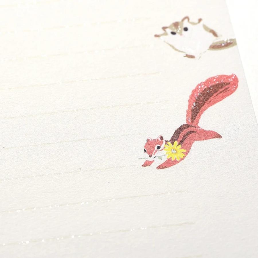 G.C.PRESS　便箋　ほのぼのなかま　302-60｜文房具 かわいい 動物 どうぶつ |  | 07