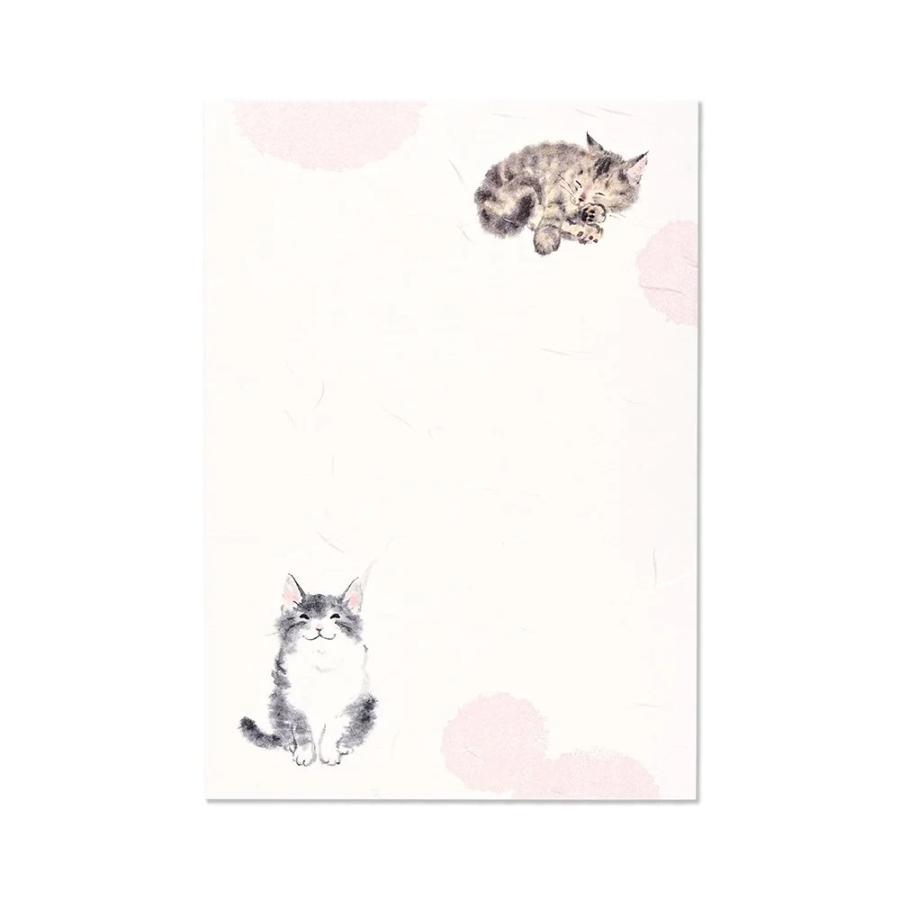 G.C.PRESS　便箋　ねこじかん　302-64 |  | 01