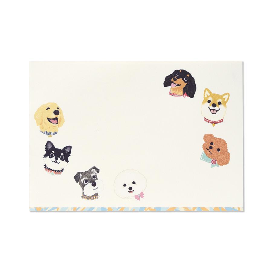 G.C.PRESS　ミニレターパッド　ＩＮＵ　304-06｜文房具 レターセット 手紙 犬 いぬ |  | 01