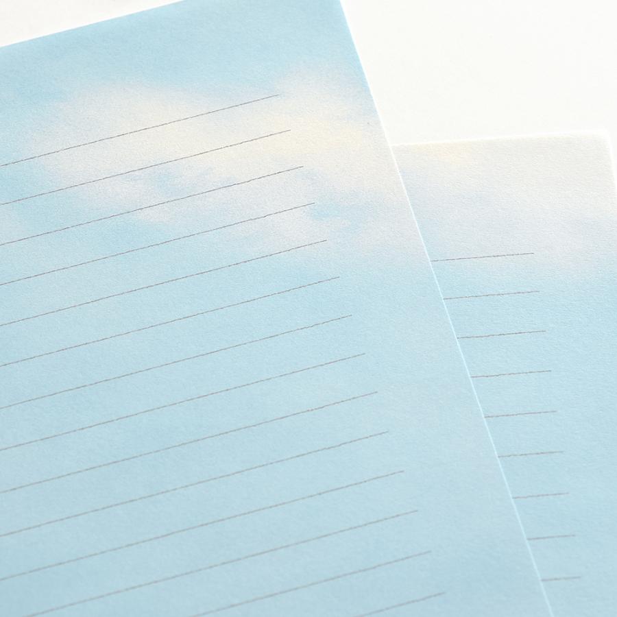G.C.PRESS　便箋　スカイレター　307-58｜文房具 お礼状 手紙 レター 青空 |  | 03