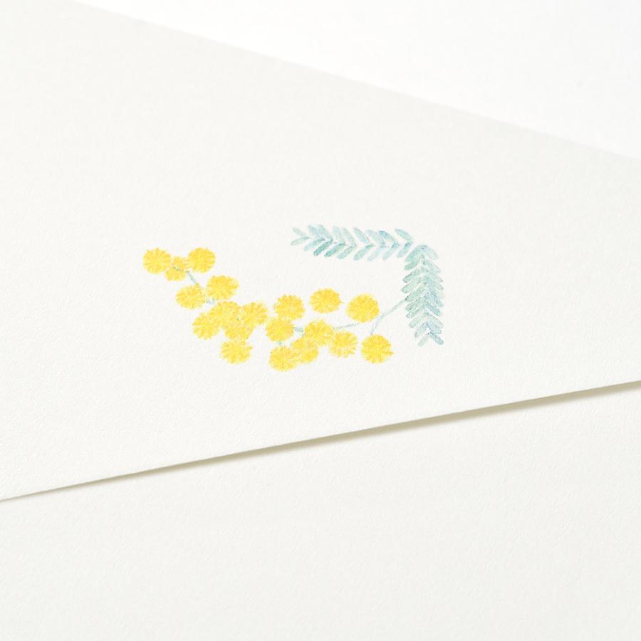 G.C.PRESS　封筒　ブルーメン　308-51｜文房具 レターセット 手紙 花柄 |  | 05