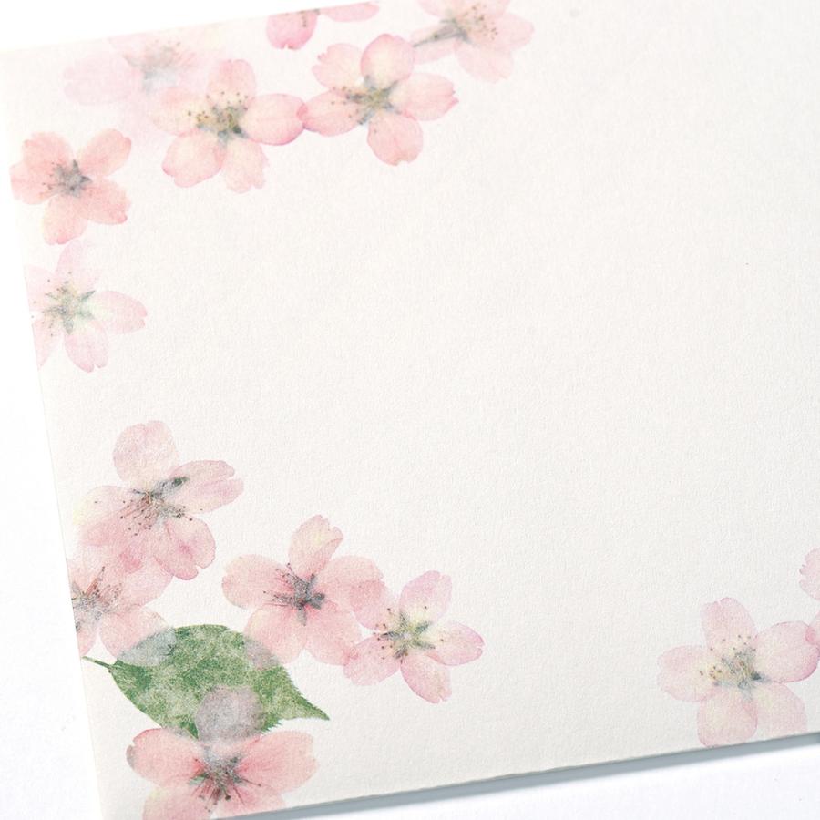 G.C.PRESS　封筒　ピュアナチュラル桜　404-35｜文房具 手紙 桜 花柄 春 ギフト |  | 02
