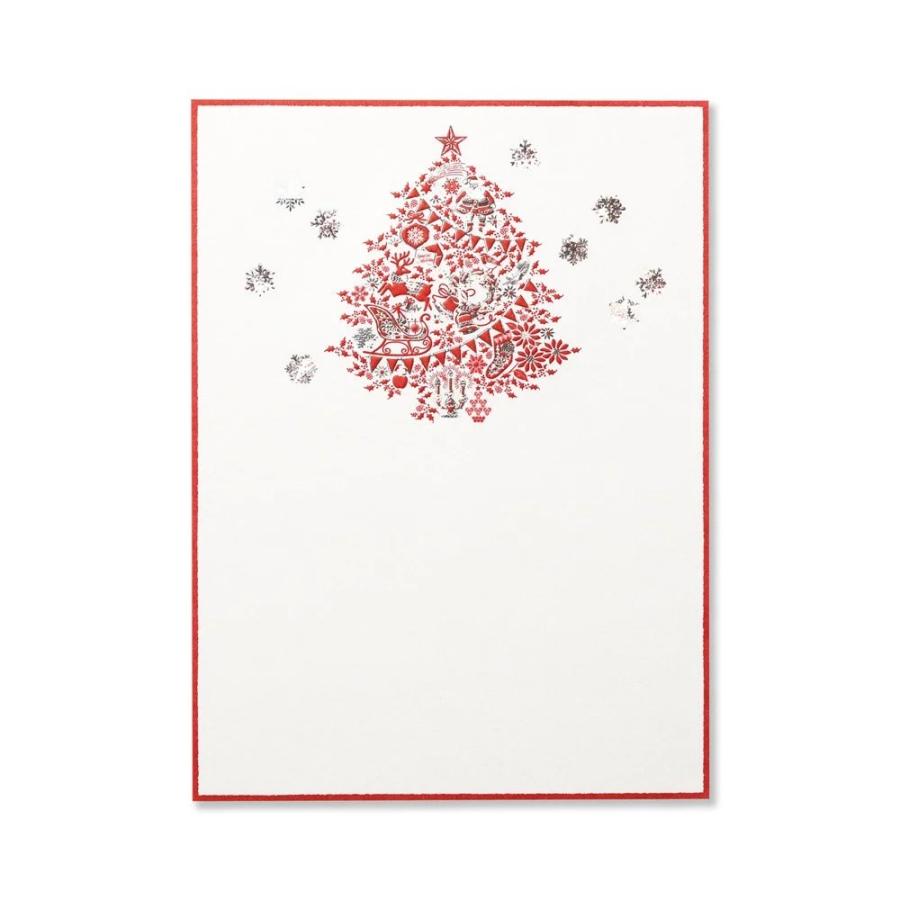 G.C.PRESS　便箋　TO WISH YOU　409-48｜文房具 クリスマスツリー サンタクロース 雪 Christmas |  | 01