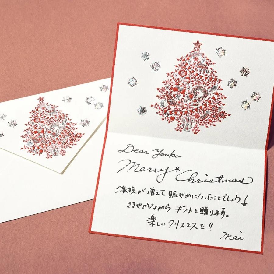 G.C.PRESS　便箋　TO WISH YOU　409-48｜文房具 クリスマスツリー サンタクロース 雪 Christmas |  | 03