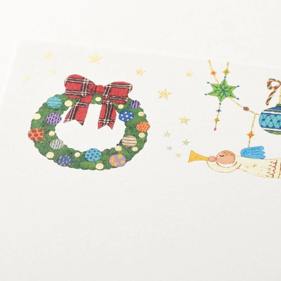 G.C.PRESS　便箋　ル　ペール　ノエル　409-62｜文房具 クリスマスモチーフ クリスマスレター 風船 オーナメント |  | 05