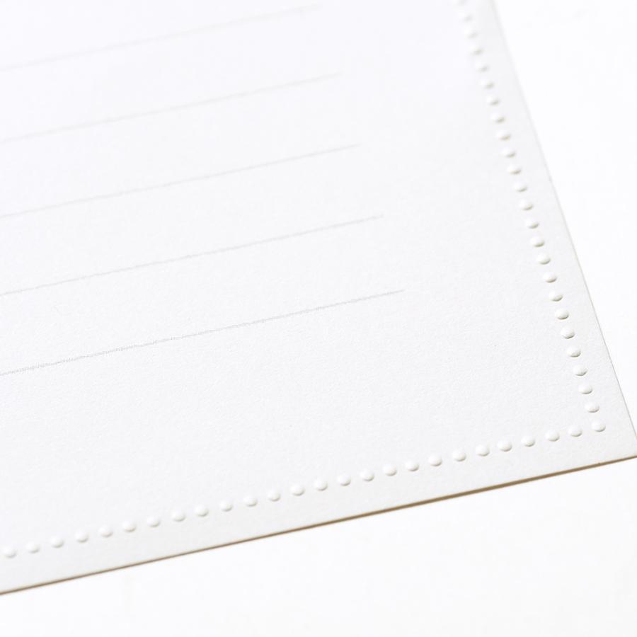 G.C.PRESS　便箋　フライングピッグ　窓付き　503-42｜文房具 手紙 ブタ 豚 動物 エンボス ラッキーモチーフ |  | 04