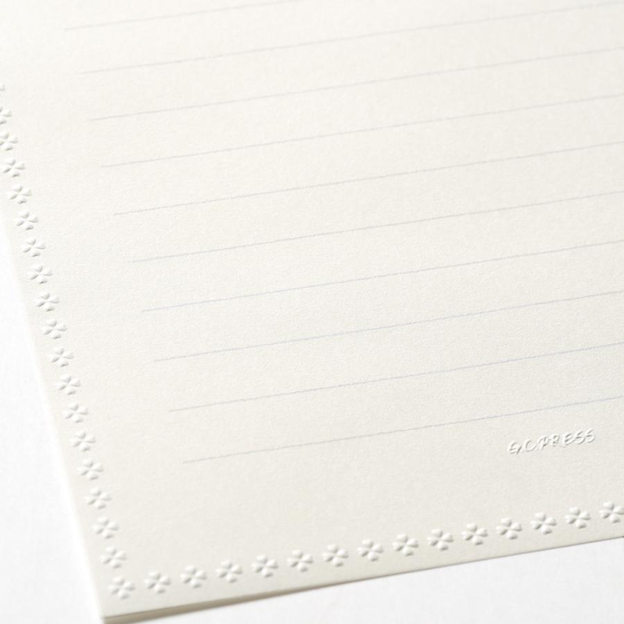G.C.PRESS　便箋　キャット　窓付き　503-46｜文房具 レターセット 手紙 猫 エンボス加工 縁起物 ラッキーモチーフ |  | 03
