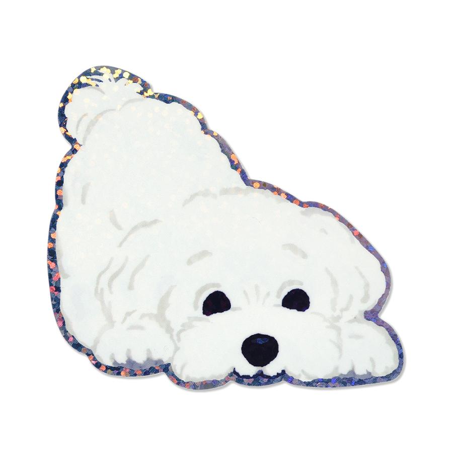 G.C.PRESS ステッカー マルチーズ 522-25｜文房具 ステッカー シール